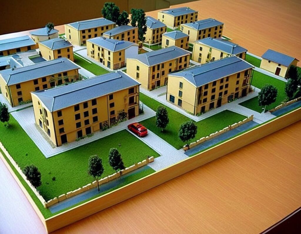 maquetas arquitectónicas de casas